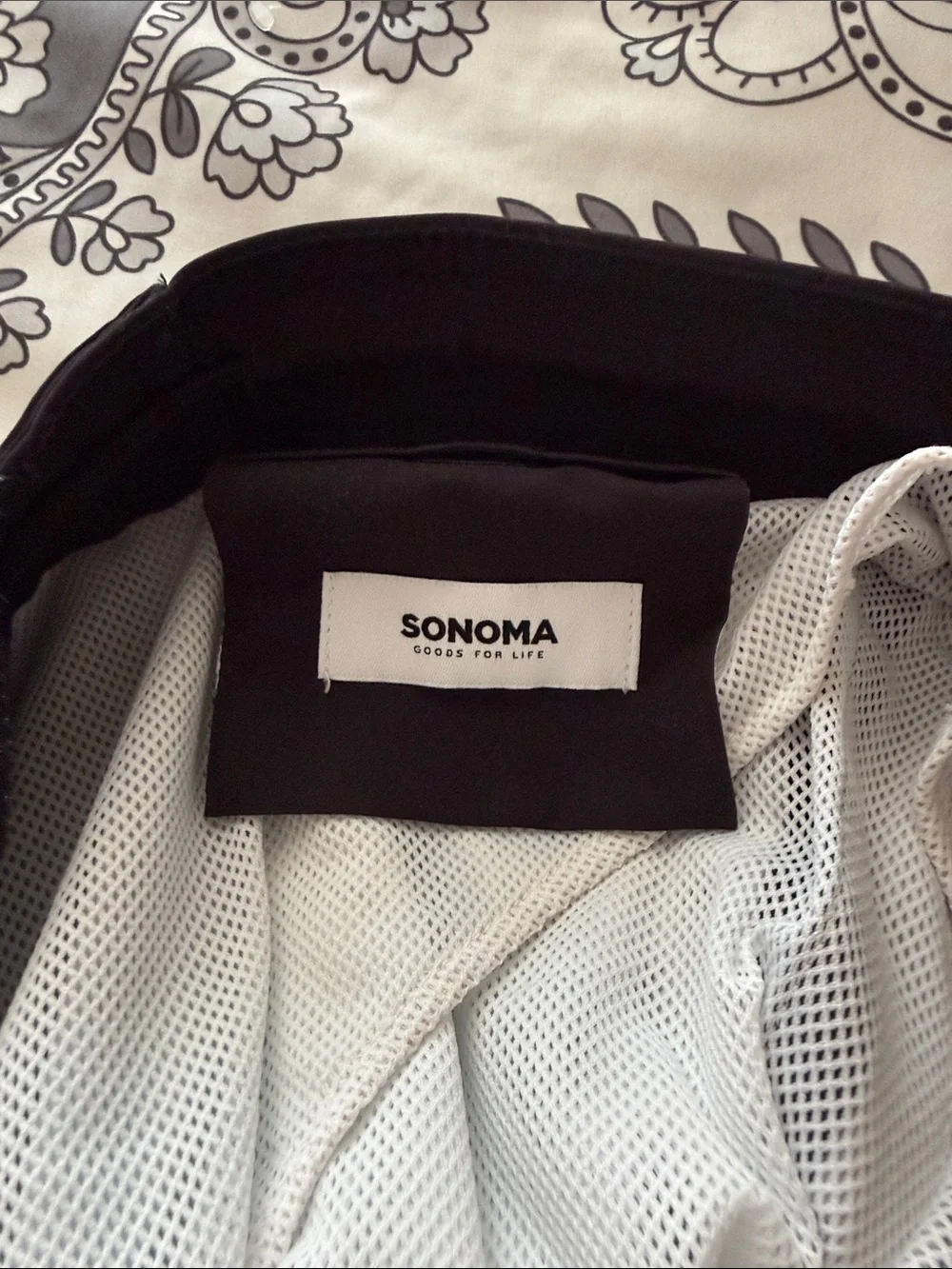 Sonoma Black and Teal Stripe Board Shorts